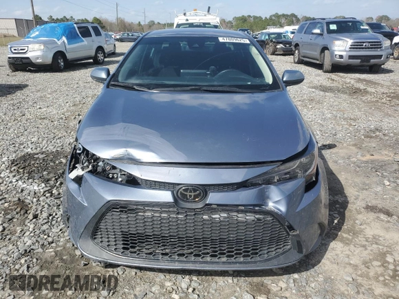 2022 Toyota Corolla LE with VIN JTDEPMAE1N3011243, listed as a Copart auction lot 47809625 with 42,584 mi miles and Salvage Title. Bid and sale history available at carsss.com. Image 5.