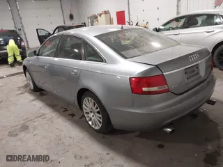 2007 Audi A6 3.2L with VIN WAUDH74F57N023558, listed as a IAAI auction lot 41013355 with 219,781 mi miles. Bid and sale history available at carsss.com. Image 3.