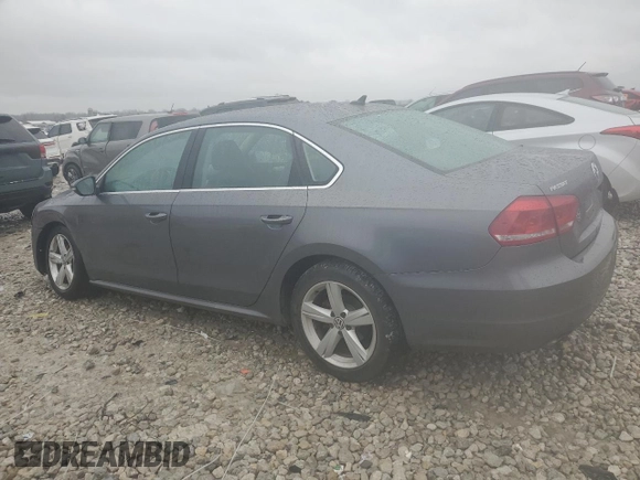 2012 Volkswagen Passat SE с VIN 1VWBP7A34CC052687, выставлен на аукционе Copart как лот 51536385 с пробегом 117 779 миль миль и Чистый • Clean title. История ставок и продаж доступна на DreamBid. Изображение 2.