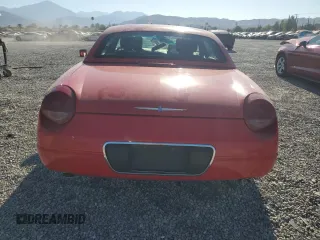 2002 Ford Thunderbird Hardtop Premium z VIN 1FAHP60A32Y109413, wystawiony jako Copart lot #70139244 z przebiegiem 123 230 mil mil oraz Szkoda całkowita • Salvage title. Historia ofert i sprzedaży dostępna na DreamBid. Obrazek 6.