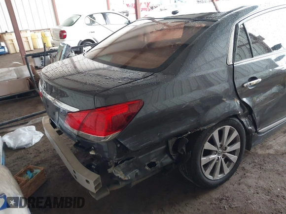 2011 Toyota Avalon with VIN 4T1BK3DB7BU375519, listed as a IAAI auction lot 42103462 with 189,472 mi miles and . Bid and sale history available at carsss.com. Image 6.