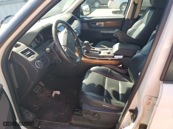 2010 Land Rover Range Rover Sport HSE with VIN SALSF2D43AA223329, listed as a Copart auction lot 58691194 with 154,977 mi miles and Clean Title. Bid and sale history available at carsss.com. Image 7.
