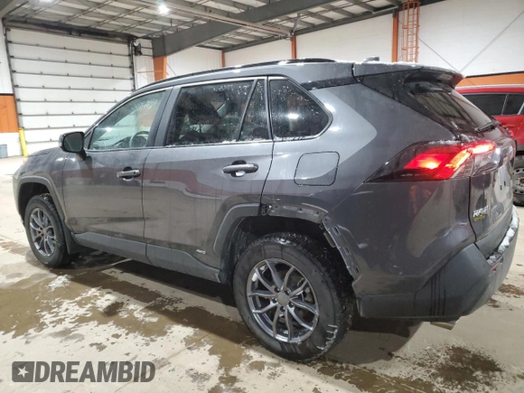 2024 Toyota RAV4 Hybrid XLE Premium with VIN 2T3BWRFV4RW189355, listed as a Copart auction lot 85818624 with 32,504 mi miles and Salvage Title. Bid and sale history available at DreamBid. Image 2.