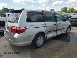 2007 Honda Odyssey LX z VIN 5FNRL382X7B084104, wystawiony jako Copart lot #57399625 z przebiegiem 213 134 mil mil oraz Szkoda całkowita • Salvage title. Historia ofert i sprzedaży dostępna na DreamBid. Obrazek 3.