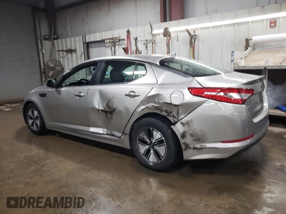 2013 Kia Optima Hybrid LX with VIN KNAGM4AD6D5060446, listed as a Copart auction lot 79533114 with 109,865 mi miles and Salvage Title. Bid and sale history available at carsss.com. Image 2.