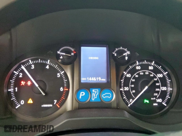2015 Lexus GX 460 z VIN JTJBM7FX9F5095189, wystawiony jako Copart lot #58481935 z przebiegiem 144 619 mil mil oraz Szkoda całkowita • Salvage title. Historia ofert i sprzedaży dostępna na DreamBid. Obrazek 9.