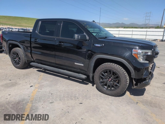 2021 GMC Sierra 1500 Elevation z VIN 1GTU9CET0MZ419219, wystawiony jako Copart lot #57103975 z przebiegiem 49 637 mil mil oraz Szkoda całkowita • Salvage title. Historia ofert i sprzedaży dostępna na DreamBid. Obrazek 4.
