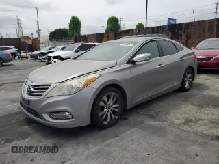 2013 Hyundai Azera z VIN KMHFG4JG9DA240281, wystawiony jako Copart lot #58538595 z przebiegiem Nie podano mil oraz Czysty tytuł • Clean title. Historia ofert i sprzedaży dostępna na DreamBid. Obrazek 1.