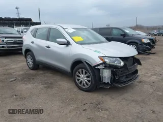 2016 Nissan Rogue SV with VIN KNMAT2MT8GP701527, listed as a IAAI auction lot 41685667 with 112,183 mi miles. Bid and sale history available at carsss.com. Image 1.