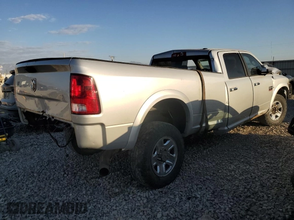 2010 Dodge Ram 3500 SLT with VIN 3D73Y3CLXAG133848, listed as a Copart auction lot 76120324 with 0 mi miles and Salvage Title. Bid and sale history available at carsss.com. Image 3.