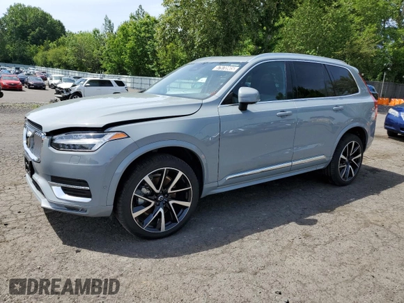2024 Volvo XC90 Plus Bright Theme z VIN YV4062JE6R1181548, wystawiony jako Copart lot #57970905 z przebiegiem Nie podano mil oraz Czysty tytuł • Clean title. Historia ofert i sprzedaży dostępna na DreamBid. Obrazek 1.