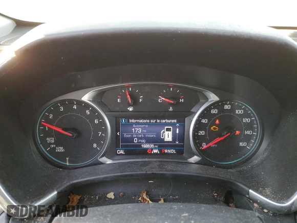 2020 Chevrolet Equinox LT with VIN 3GNAXLEX5LS538673, listed as a Copart auction lot 47166745 with 192,635 mi miles and Salvage Title. Bid and sale history available at carsss.com. Image 9.