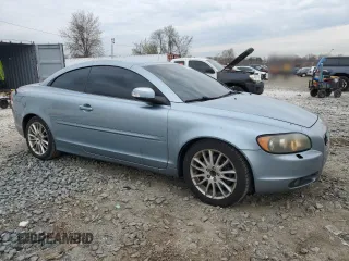 2008 Volvo C70 with VIN YV1MC67218J049338, listed as a Copart auction lot 50993735 with 187,924 mi miles and Salvage Title. Bid and sale history available at carsss.com. Image 4.
