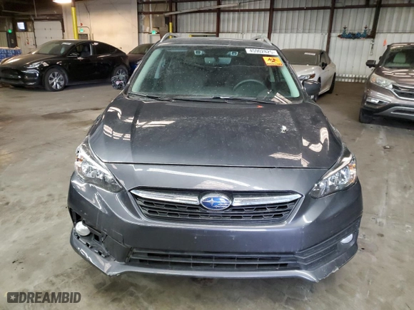 2023 Subaru Impreza Premium with VIN 4S3GTAV68P3716159, listed as a Copart auction lot 45902825 with 13,902 mi miles and Non Repairable. Bid and sale history available at carsss.com. Image 5.