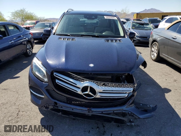 2017 Mercedes-Benz GLE 350 with VIN 4JGDA5JB2HA838401, listed as a Copart auction lot 56355825 with 103,651 mi miles and Salvage title. Bid and sale history available at DreamBid. Image 5.