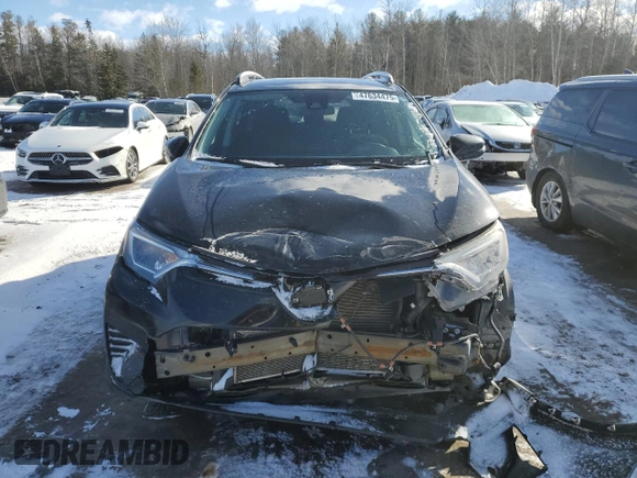 2017 Toyota RAV4 LE with VIN 2T3BFREV9HW651814, listed as a Copart auction lot 47634475 with 144,407 mi miles and Salvage Title. Bid and sale history available at carsss.com. Image 5.