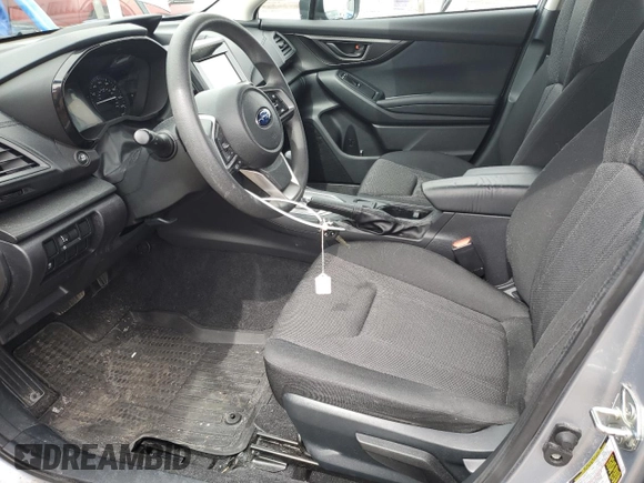2021 Subaru Impreza with VIN 4S3GKAB66M3600445, listed as a Copart auction lot 50998155 with 31,337 mi miles and Salvage title. Bid and sale history available at DreamBid. Image 7.
