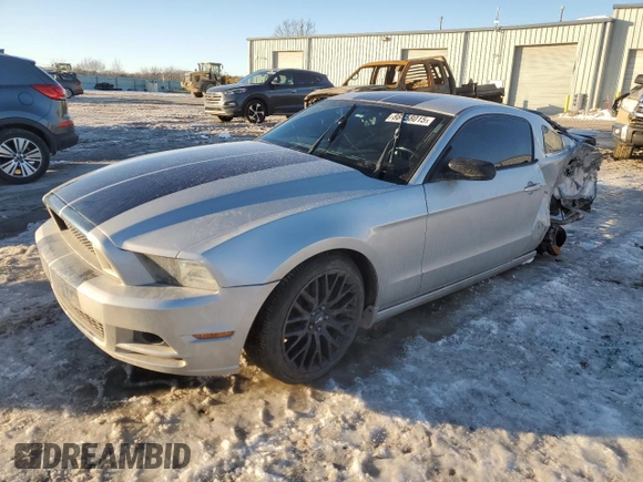 2014 Ford Mustang V6 with VIN 1ZVBP8AM1E5299087, listed as a Copart auction lot 88458015 with 109,030 mi miles and Salvage title. Bid and sale history available at DreamBid. Image 1.