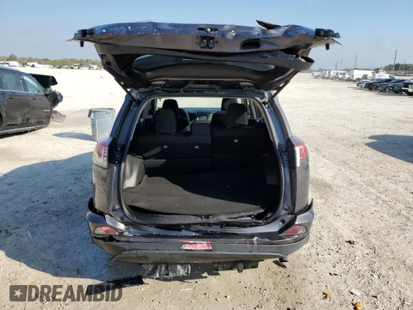 2018 Toyota RAV4 LE with VIN 2T3ZFREV0JW488538, listed as a Copart auction lot 47400695 with 78,752 mi miles and Salvage Title. Bid and sale history available at carsss.com. Image 6.