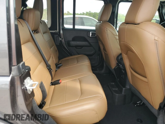 2022 Jeep Wrangler Unlimited Sahara with VIN 1C4HJXEG1NW156485, listed as a Copart auction lot 53895925 with 45,564 mi miles and Salvage title. Bid and sale history available at DreamBid. Image 11.