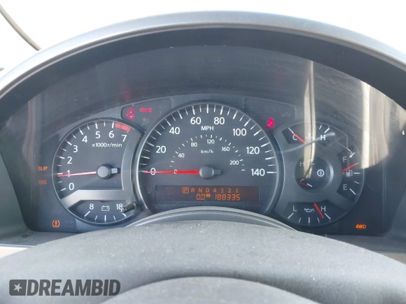2005 Nissan Titan SE with VIN 1N6BA07B15N569959, listed as a IAAI auction lot 41389671 with 188,335 mi miles and . Bid and sale history available at DreamBid. Image 7.
