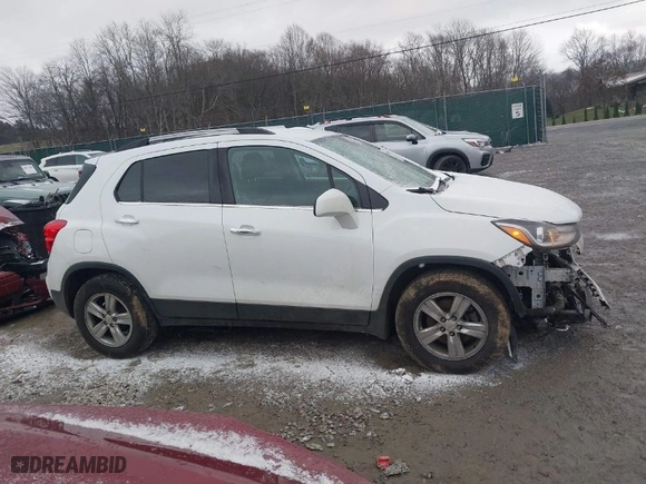 2019 Chevrolet Trax LT with VIN KL7CJLSB2KB833197, listed as a IAAI auction lot 40965892 with 87,044 mi miles. Bid and sale history available at carsss.com. Image 14.