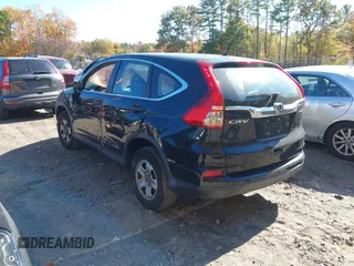 2016 Honda CR-V LX with VIN 5J6RM4H30GL120935, listed as a IAAI auction lot 40640342 with 153,531 mi miles. Bid and sale history available at carsss.com. Image 3.