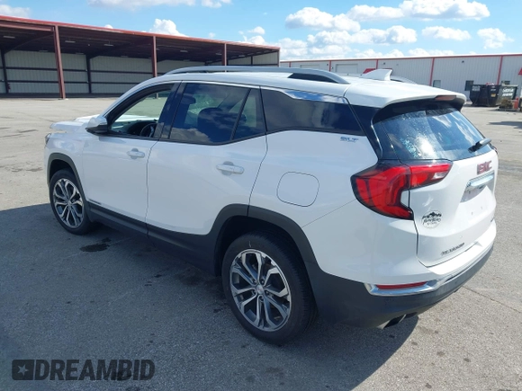 2020 GMC Terrain SLT z VIN 3GKALVEX4LL222454, wystawiony jako IAAI lot #41667309 z przebiegiem 111 729 mil mil oraz . Historia ofert i sprzedaży dostępna na DreamBid. Obrazek 3.