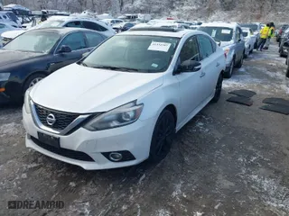 2017 Nissan Sentra SR Turbo with VIN 3N1CB7AP8HY349407, listed as a IAAI auction lot 41332307 with 124,867 mi miles. Bid and sale history available at carsss.com. Image 2.