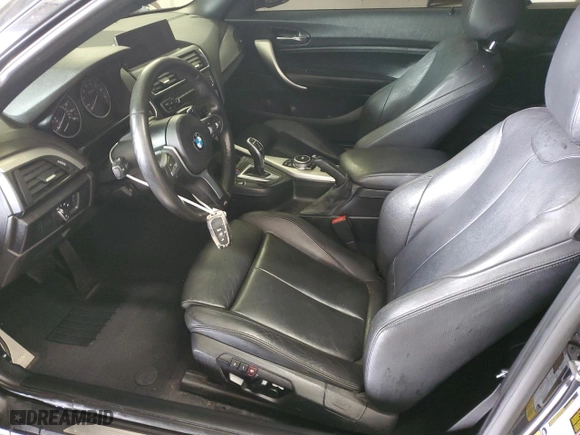 2015 BMW 2 Series M235i with VIN WBA1M1C55FV393797, listed as a Copart auction lot 44534245 with 93,136 mi miles and Salvage Title. Bid and sale history available at carsss.com. Image 7.