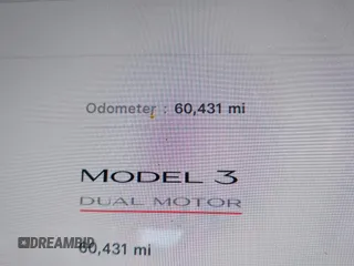 2021 Tesla Model 3 Performance with VIN 5YJ3E1EC3MF082532, listed as a IAAI auction lot 41757905 with 60,431 mi miles and . Bid and sale history available at DreamBid. Image 14.