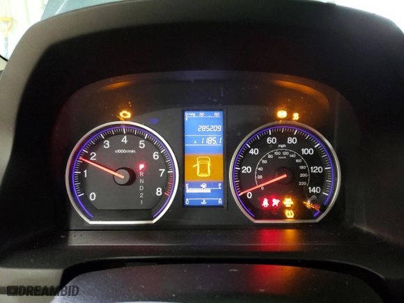 2011 Honda CR-V SE with VIN 5J6RE4H4XBL010022, listed as a Copart auction lot 88395295 with 285,209 mi miles and Salvage Title. Bid and sale history available at carsss.com. Image 9.