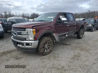 2017 Ford F-350 Platinum with VIN 1FT8W3BTXHED13808, listed as a Copart auction lot 44351305 with 266,549 mi miles and Clean Title. Bid and sale history available at DreamBid. Image 1.