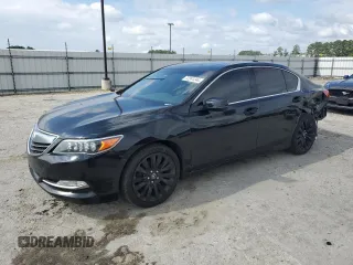 2017 Acura RLX w/Technology Pkg with VIN JH4KC1F5XHC000136, listed as a Copart auction lot 72241244 with 76,499 mi miles and Salvage Title. Bid and sale history available at carsss.com. Image 1.