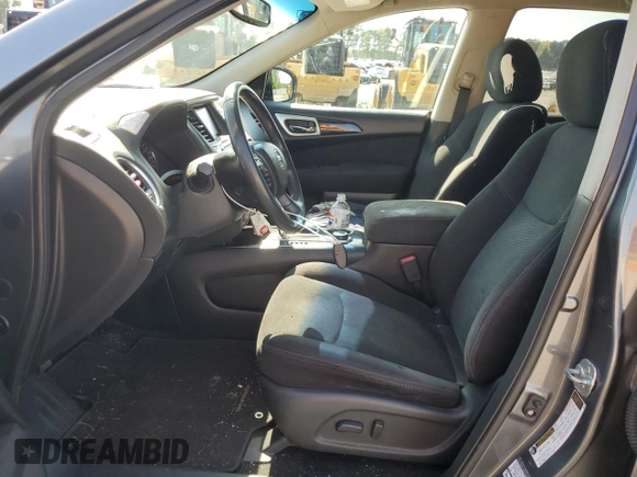 2015 Nissan Pathfinder SV with VIN 5N1AR2MM2FC716758, listed as a Copart auction lot 61843455 with 105,127 mi miles and Salvage title. Bid and sale history available at DreamBid. Image 7.