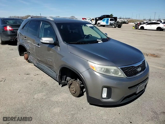2014 Kia Sorento LX with VIN 5XYKT4A6XEG448726, listed as a Copart auction lot 50513085 with 242,448 mi miles and Salvage Title. Bid and sale history available at carsss.com. Image 12.