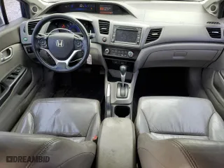 2012 Honda Civic Sdn EX-L with VIN 19XFB2F96CE365347, listed as a Copart auction lot 52829365 with 150,824 mi miles and Salvage Title. Bid and sale history available at carsss.com. Image 8.