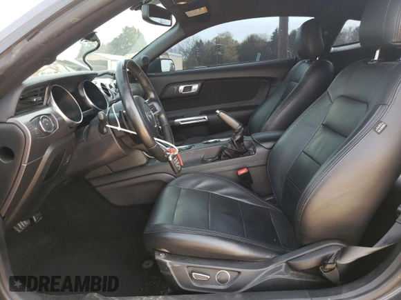 2019 Ford Mustang GT with VIN 1FA6P8CF0K5124320, listed as a Copart auction lot 48339554 with 102,387 mi miles and Salvage title. Bid and sale history available at DreamBid. Image 7.