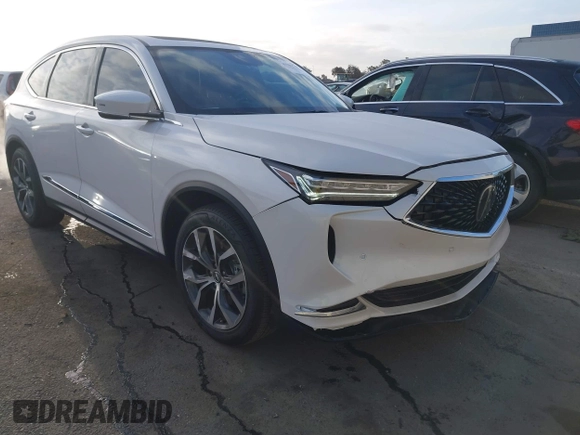 2024 Acura MDX Technology z VIN 5J8YD9H42RL007046, wystawiony jako IAAI lot #41701531 z przebiegiem 7 581 mil mil oraz . Historia ofert i sprzedaży dostępna na DreamBid. Obrazek 1.
