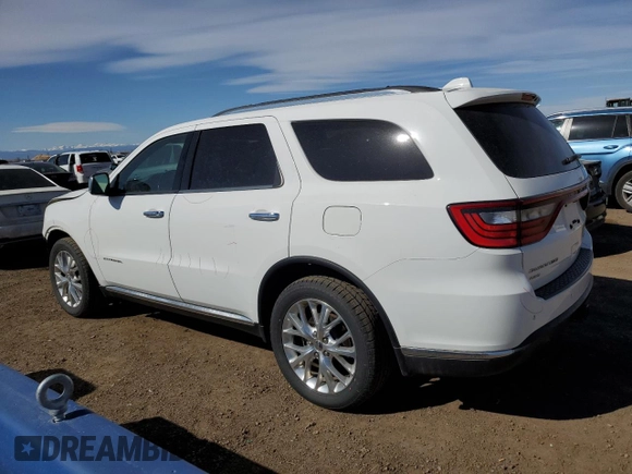 2014 Dodge Durango Citadel with VIN 1C4SDJETXEC331082, listed as a Copart auction lot 48679195 with 155,273 mi miles and Salvage title. Bid and sale history available at DreamBid. Image 2.