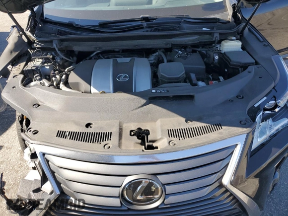 2016 Lexus RX 350 with VIN 2T2ZZMCA0GC023332, listed as a Copart auction lot 62332845 with 57,971 mi miles and Salvage title. Bid and sale history available at DreamBid. Image 12.