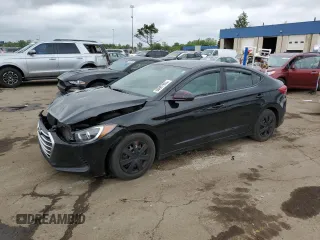 2017 Hyundai Elantra SE z VIN 5NPD74LF2HH079027, wystawiony jako Copart lot #58907955 z przebiegiem 196 605 mil mil oraz Czysty tytuł • Clean title. Historia ofert i sprzedaży dostępna na DreamBid. Obrazek 1.