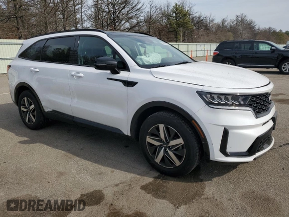 2022 Kia Sorento S with VIN 5XYRL4LC8NG092973, listed as a Copart auction lot 53808575 with 77,848 mi miles and Salvage title. Bid and sale history available at DreamBid. Image 4.