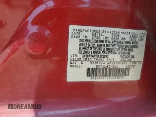 2012 Nissan Versa SL with VIN 3N1CN7AP7CL823893, listed as a Copart auction lot 59086175 with 104,298 mi miles and Salvage title. Bid and sale history available at DreamBid. Image 12.