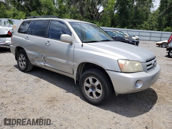 2005 Toyota Highlander z VIN JTEGP21A450077647, wystawiony jako Copart lot #58567125 z przebiegiem 189 302 mil mil oraz Szkoda całkowita • Salvage title. Historia ofert i sprzedaży dostępna na DreamBid. Obrazek 4.