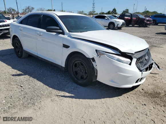 2016 Ford Sedan Police Interceptor with VIN 1FAHP2MK1GG126655, listed as a Copart auction lot 47273915 with 97,596 mi miles and Salvage Title. Bid and sale history available at carsss.com. Image 4.