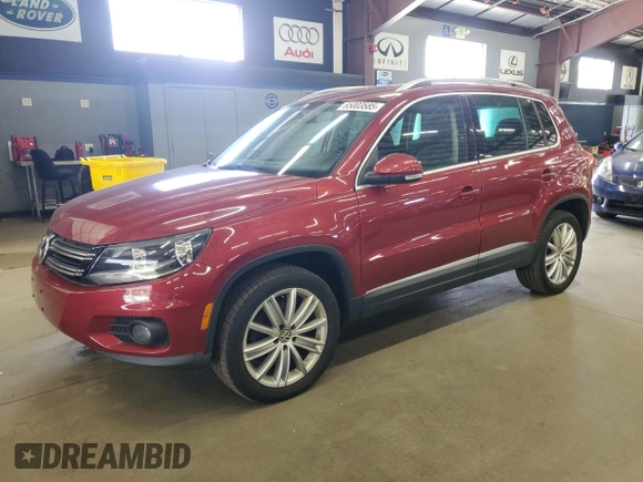 2014 Volkswagen Tiguan SEL с VIN WVGBV3AX8EW026076, выставлен на аукционе Copart как лот 65003585 с пробегом 104 473 миль миль и Чистый • Clean title. История ставок и продаж доступна на DreamBid. Изображение 1.
