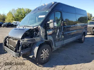 2017 Ram ProMaster Cargo with VIN 3C6TRVDG8HE528693, listed as a Copart auction lot 73675714 with 125,876 mi miles and Salvage Title. Bid and sale history available at carsss.com. Image 1.
