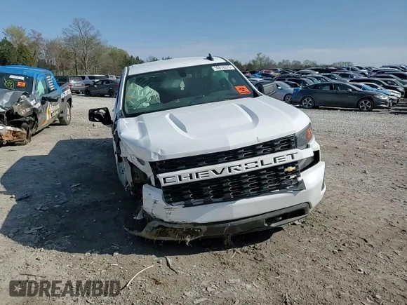 2022 Chevrolet Silverado 1500 Custom with VIN 1GCPWBEK0NZ140135, listed as a Copart auction lot 50816375 with 85,815 mi miles and Salvage Title. Bid and sale history available at DreamBid. Image 11.
