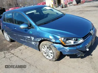 2016 Volkswagen Golf TSI S z VIN 3VW217AUXGM046505, wystawiony jako IAAI lot #41793487 z przebiegiem 53 001 mil mil oraz . Historia ofert i sprzedaży dostępna na DreamBid. Obrazek 1.